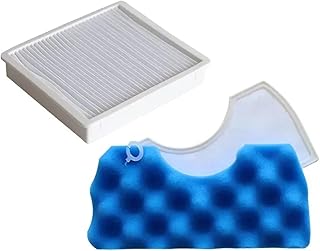 QBGKSFHG Compatible con Samsung DJ97-01040C SC43, SC44, SC45, SC47. Repuestos For Aspiradora Robot, Filtro HEPA De Esponja Azul For Aspiradora De Coche.(1 Set)