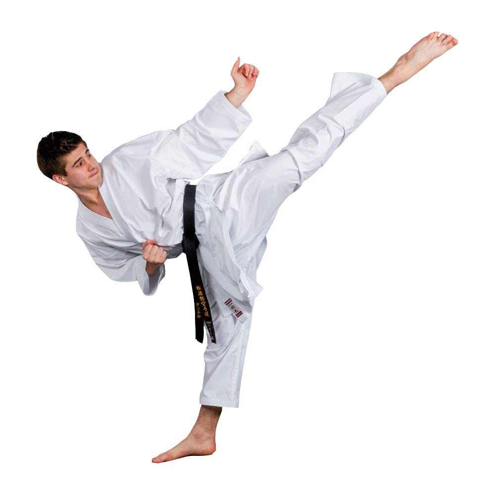 KAITEN Kumite New Dynamic Kimono de karaté avec élastique Blanc 8 oz