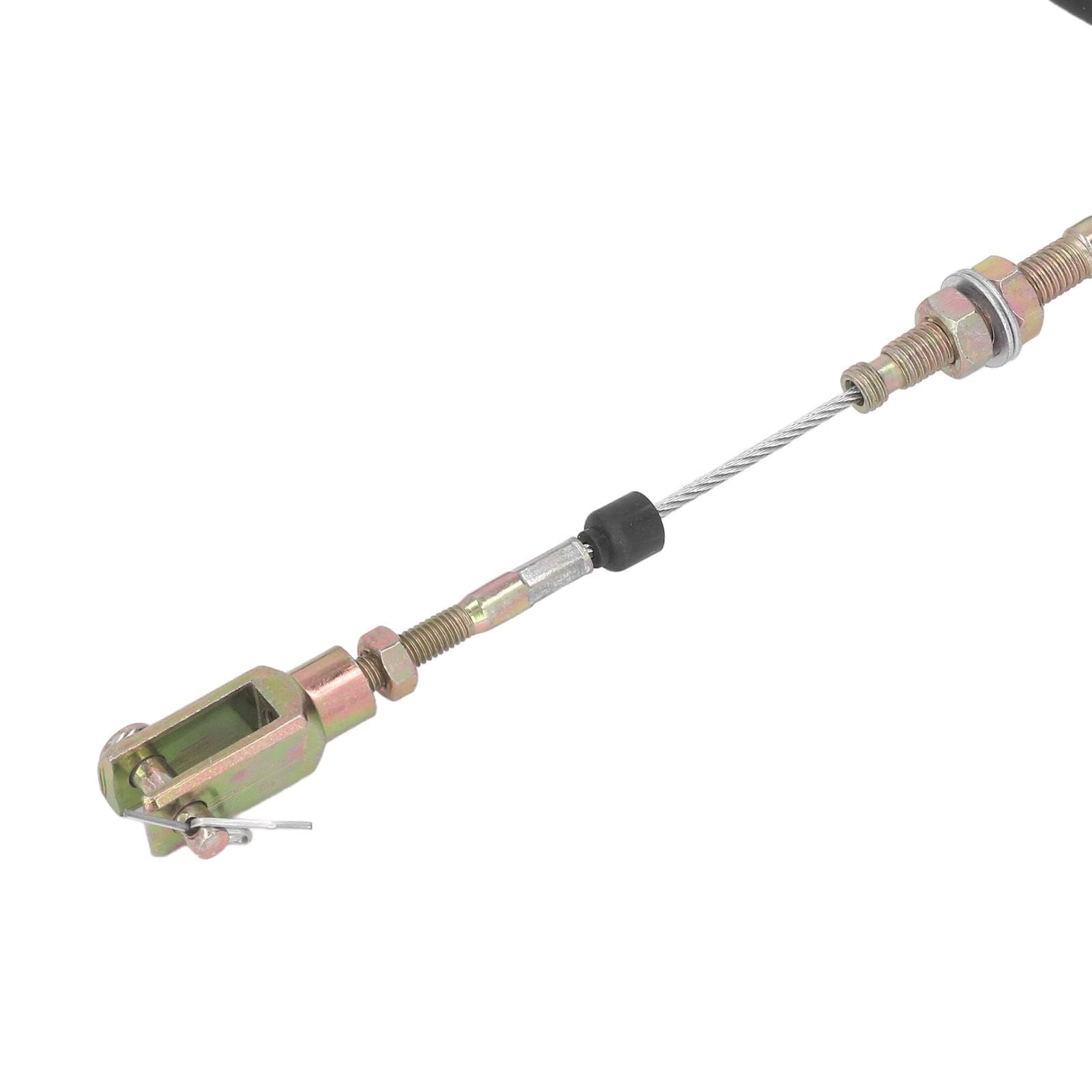 Câble de Commande D'accélérateur D'Excavatrice 2.5 M/8.2ft Câble D'accélérateur de Commande de Carburant en Acier Inoxydable PU pour Excavatrice EX230 EX230