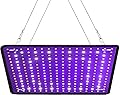 600W Full Spectrum LED Grow Light for Indoor Plants-UV, Grow Lamp for Seed Starting, Seedlings Vegetable Plants, Plant Perper Hanging Growing Lamps(Actual Power 60W)