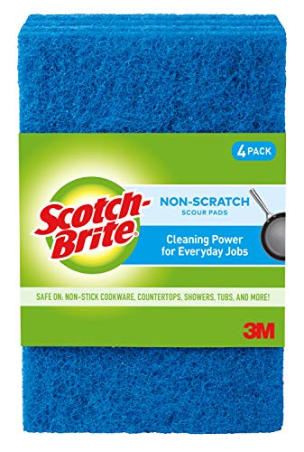 Scotch-Brite Non-Scratch Scour Pads, 48 Scour Pads