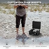 LEKUFEE Waterproof Hard Carrying Case for DJI Air 3S/Air 3 Drone/Fly More Combo, DJI RC 2/RC N3/RC N2 Remote Controller and Accessories(Case Only) - Image 5