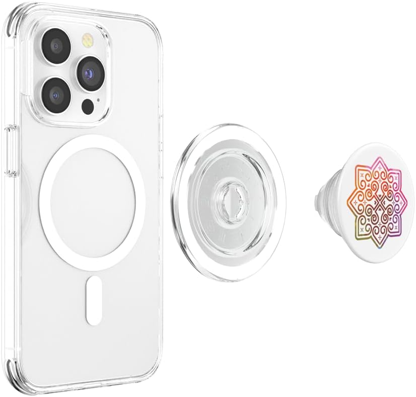 Hmong Floral PopSockets MagSafe PopGrip for iPhone