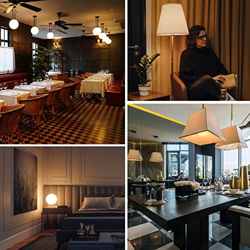 Trijzhou 6 Pack E12 Led Light Bulb 6W 60W Halogen Equivalent Dimmable Warm White 3000K 700Lm Ac 110V 120V C7 Mini Edison Base Small Ceiling Fan Bedroom Salt Lighthouse Chandelier Lamp #TOP2