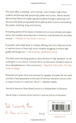 Doing School: How We Are Creating a Generation of Stressed Out, Materialistic, and Miseducated Stude