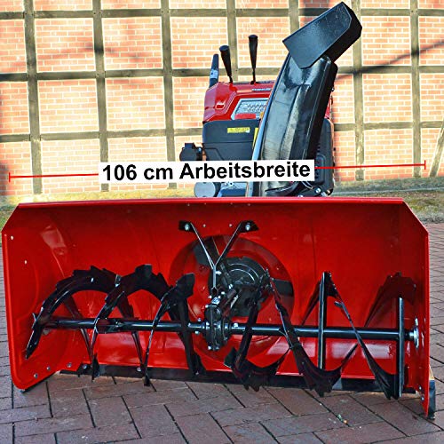 Hecht 9542 SQ Benzin-Schneefräse für effektive Schneeräumung
