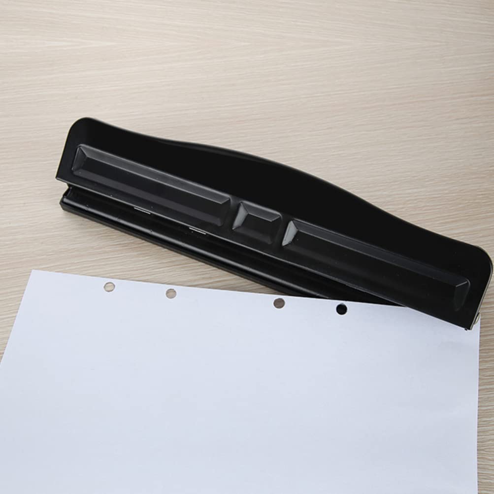 Tofficu Vierlocher Locher für Papier mit Langem Griff Locher für Lose und Innenseiten DIY-locher aus Hochwertigem Material