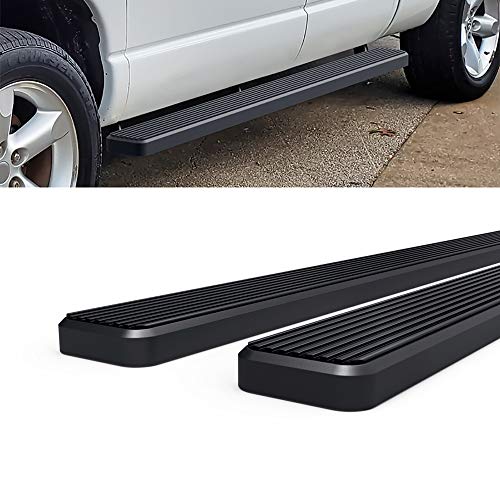 Estribos negros de 5'' Off Roader para RAM 2002-2008 miniatura 4