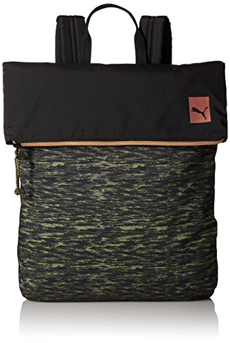 Image of Puma 12 Ltrs Puma Black Avocado Velvet Rope Laptop Backpack (7474804)