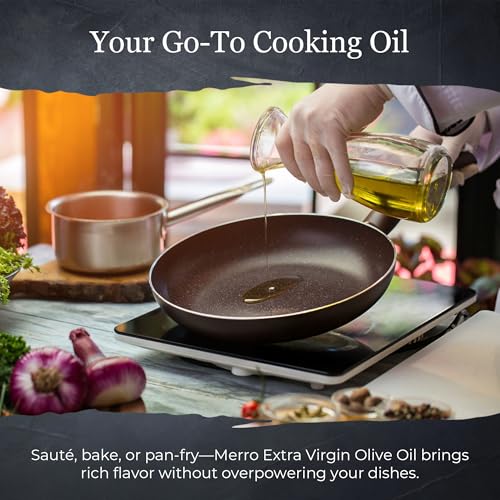 Merro Aceite de oliva extra virgen 1 Litro botella miniatura 5