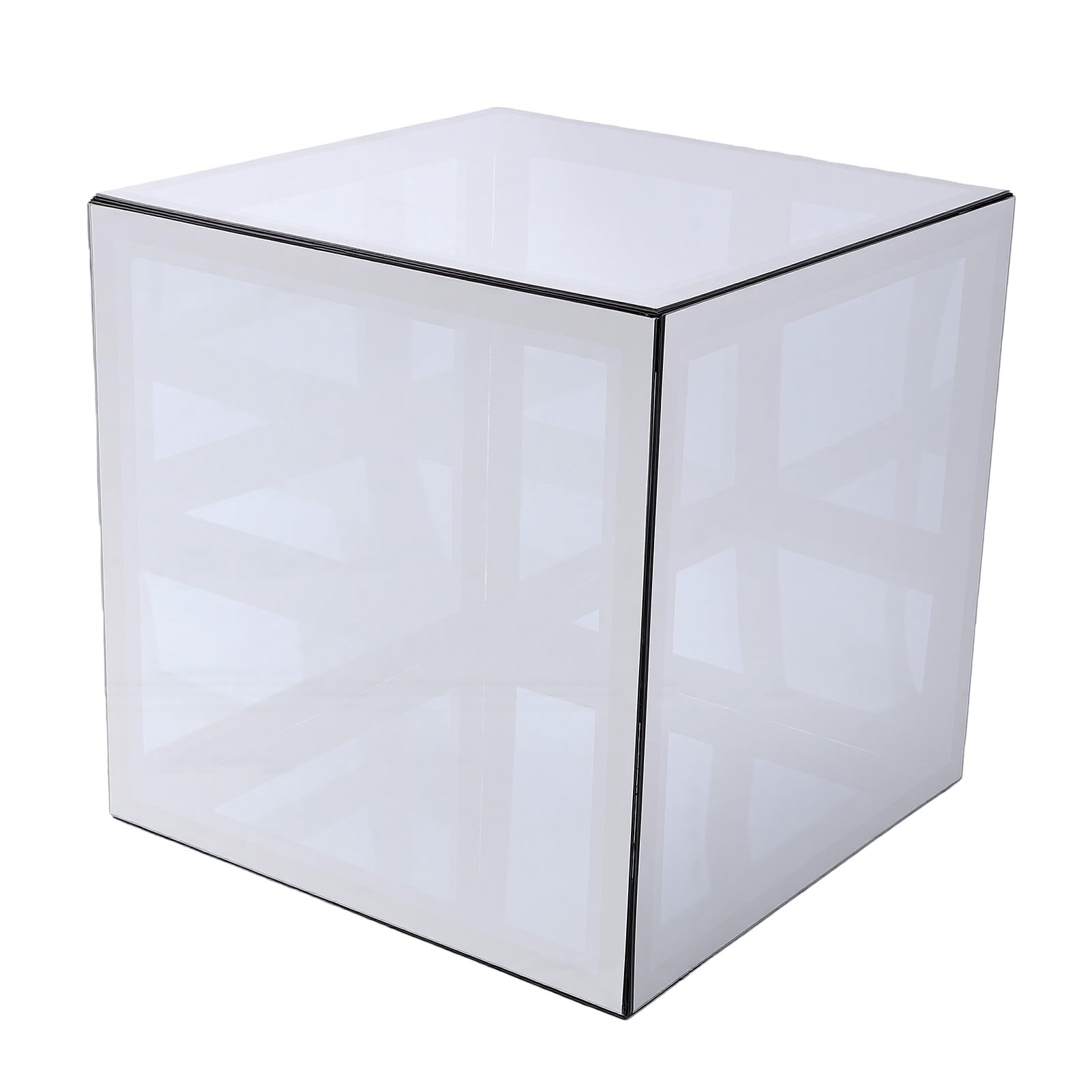 Hyuduo LED Cube Light, 7.9in 3D Infinity Mirror con Sincronizzazione
