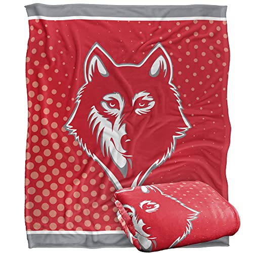Newberry College, 60"x80" Logo Dots Silky Touch Super Soft Throw Blanket