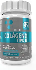 Colágeno Tipo II Não Desnaturado 40mg, Force Nutrition 60 Cápsulas