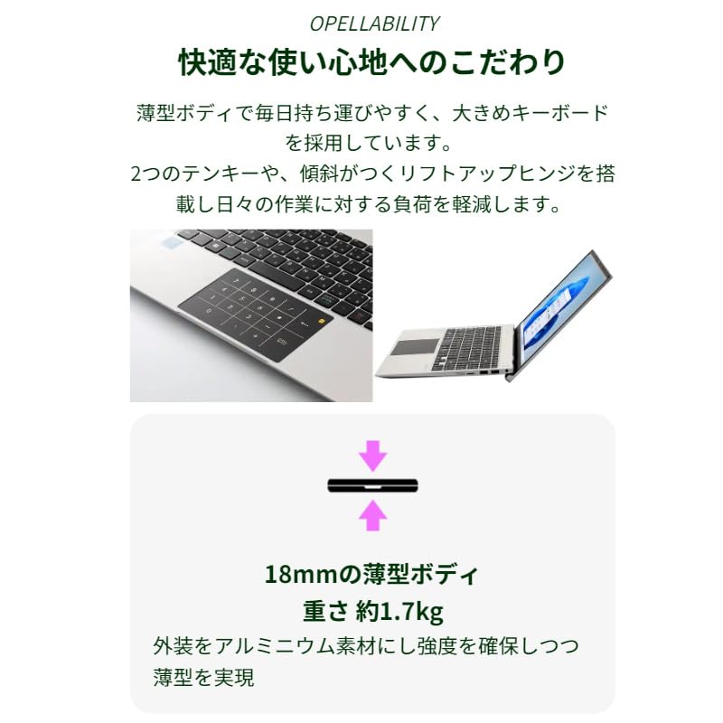 Amazon.co.jp: ノートPC パソコン THIRDWAVE VF-AD5 Celeron N5100/4GB 