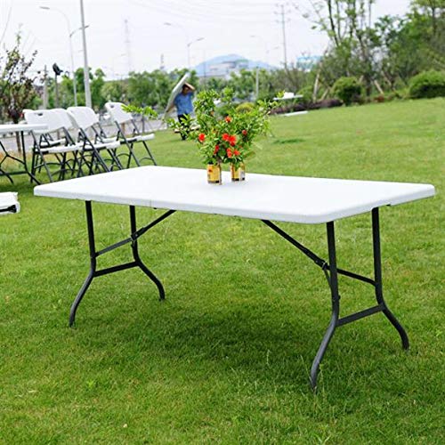 Amazon.com: Folding Table 6 Foot 6' Quick fold Table Folding Table