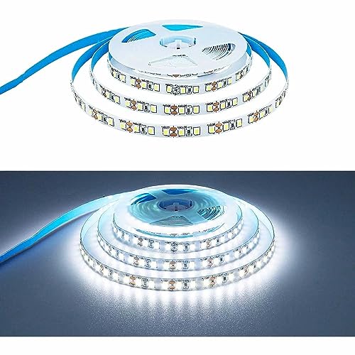 Image of Self Adhesive 2835 LED Strip Cove Light (120 LED Per Meter) or Profile Light or Flexible Strip with SMPS (White-5 Meter).