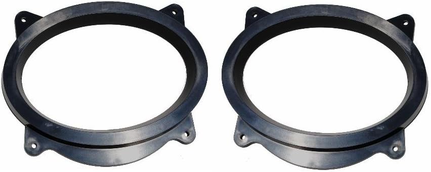 Custom Install Parts 6x9 Aftermarket Front Door Speaker Adapter Compatible with Lexus & Compatible with Toyota