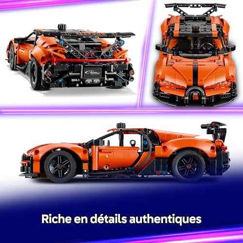 LEGO® Technic 42222 Hypercar Bugatti Chiron Pur Sport - vue 6