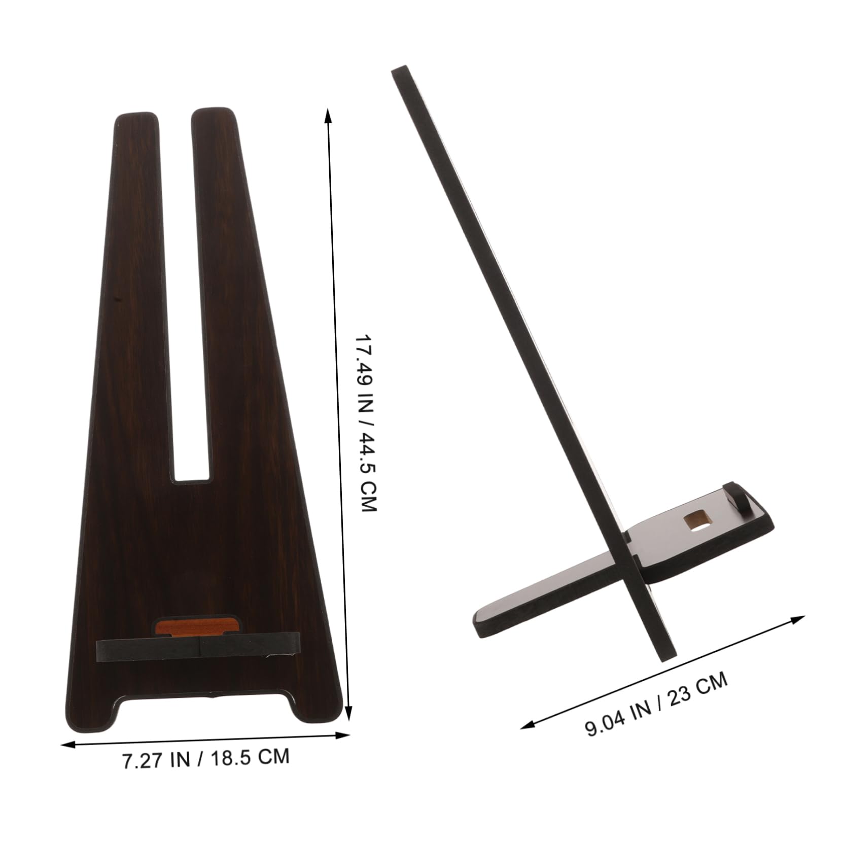 CIMAXIC Wooden Display Stand for Wind Instruments Stable Portable and Easy to Use