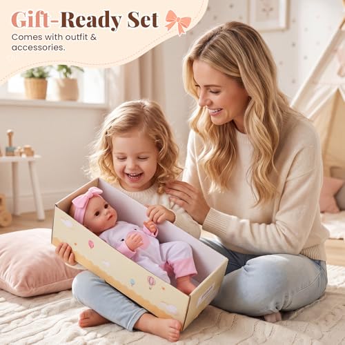 Muñeca Reborn Lifelike BABESIDE 20 Pulgadas Bebé Durmiente miniatura 6