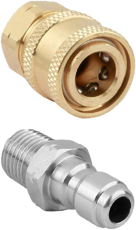 Atmozon High Pressure Washer 1/4 Inch Quick Disconnect Kit, 5000 PSI Pressure Washer Adapter Set