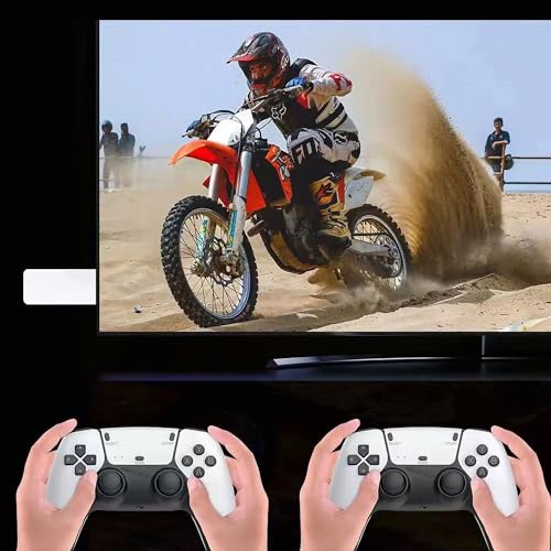 Consola Retro M15 PRO 4K HDMI con 20,000 Juegos Clasicos | 64 GB | 2 Mandos Inalámbricos | 2 Jugador