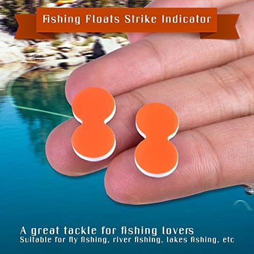 24Pcs EVA Fishing Strike Indicators Fly Fishing Foam Floats PinchonFloat Stick Accessories