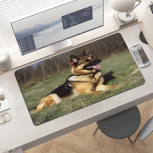 Mouse Pad grande antideslizante de goma para escritorio miniatura 6