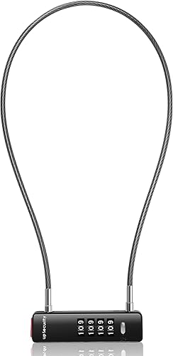 Cerradura combinada para bicicleta, cerradura de combinación de 4 dígitos para puerta de valla al aire libre, caja fuerte para equipaje, scooter,