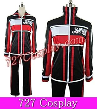 Amazon.co.jp: 新テニスの王子様U-17ジャージ黒コスプレ衣装