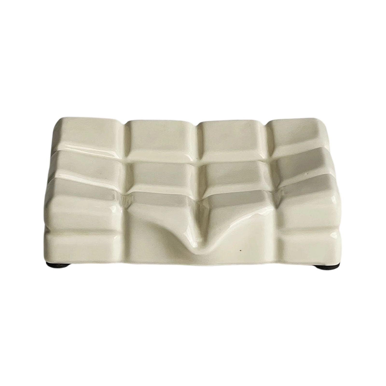 Nucelit MultiFunctional Soap Tray Draining for Bathroom Organization Soap Holder Container Draining Wipe for Shower Tray Holder