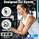 Bluetooth Kopfhörer Sport, Kopfhörer Kabellos Bluetooth 5.4 mit 4 ENC Noise Cancelling Mic, In Ear Kopfhörer mit HiFi Stereo, 50 Std Spielzeit Kabellose Ohrhörer, IP7 Wasserdicht, Dual LED-Anzeige