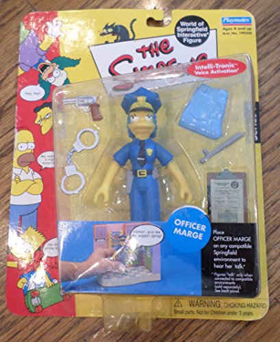 The Simpsons Series 7 Action Figure Officer Marge
