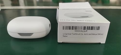 Miniatura 9 de Soporte para cepillos de dientes, estuche limpiador de cepillos de dientes, cubierta portátil para cepillos de dientes con carga USB con luz U V-C,
