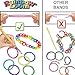 Rainbow Loom® Loomi-Pals™ Combo Set, Features 60 Cute Assorted LP Charms, The New RL2.0, Happy Looms, Hooks, Alpha & Pony Beads, 2300 Colorful Bands All in a Carrying Case forBoys and Girls 7+