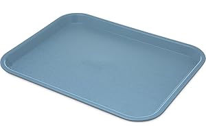 Carlisle FoodService Products 12" x 16" Slate Cafe Fast Food Tray