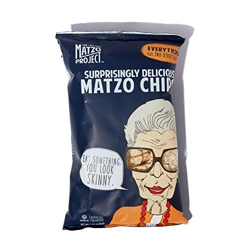 The Matzo Project Matzo Chips Variety, Sea Salt, Everything and Cinnamon Sugar, Vegan, Nut Free, Snack Packs,3-Pack, 6 oz. Each, Kosher but NOT Kosher for Passover - Thumbnail 3
