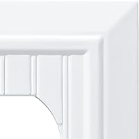 Vista 6 de Franklin Brass W35266-PW-C - Placa de pared clásica simple, cubierta para interruptor, cubierta N163:N192, blanco puro