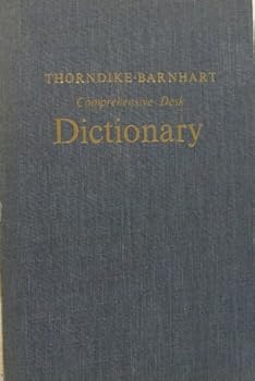 Hardcover Thorndike-Barnhart Comprehensive Desk Dictionary Book