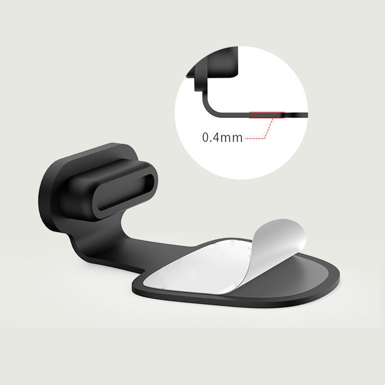 Lot De 5 Bouchons Protecteurs Blancs Pour Port USB-C - Anti-poussière, étanches - Neuf