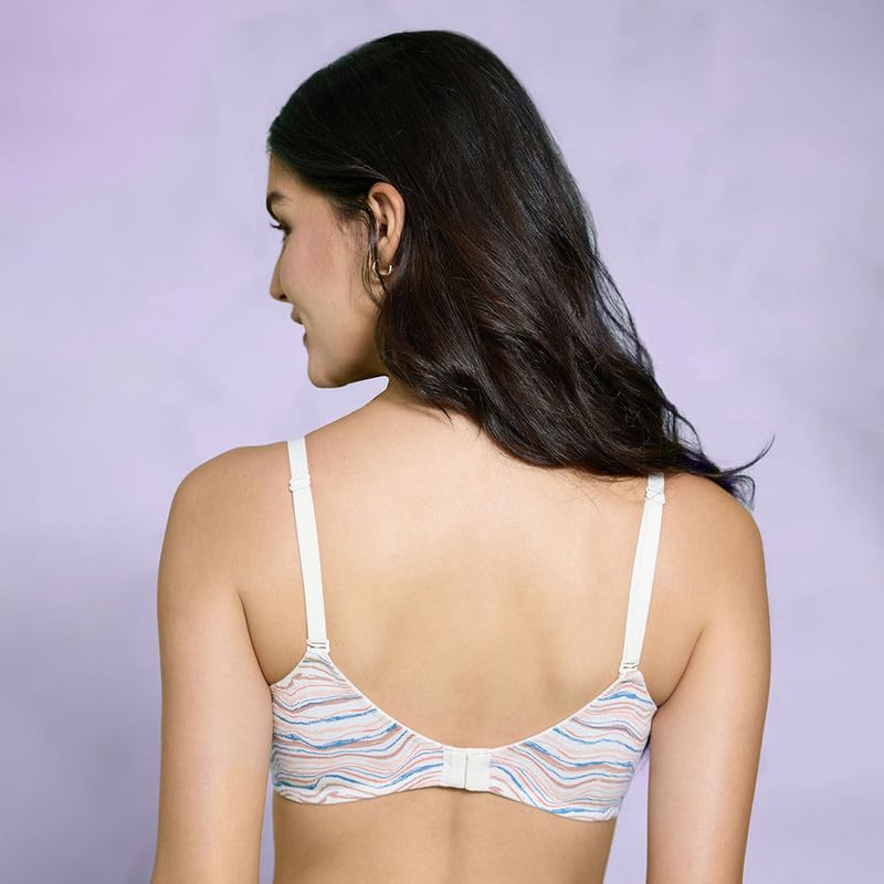 Image of NYKD Women's Cotton Blend Regular T-Shirt Bra