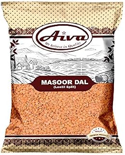 AIVA - Masoor Dal (Red Split Lentils) No Husk 4 LB