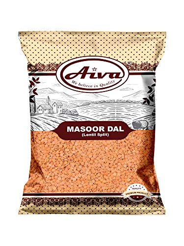 AIVA - Masoor Dal (Red Split Lentils) No Husk 4 LB