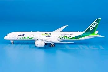 Amazon.co.jp: ANA 787-9 緑のANA機1/400 ジェット : ホビー