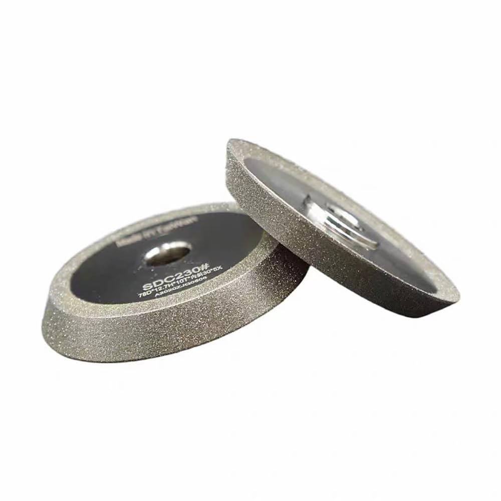 CBN/SDC-Scheibe Mit Körnung 230, 78 Mm Durchmesser, 12,7 Mm Aufnahme, for Z13-2, 13A/D, 13B, 13Q, MR-20G, X1, X3 Hartmetall-Wolfram-HSS-Werkzeuge, 1 Stück(CBN230,MR-13B)