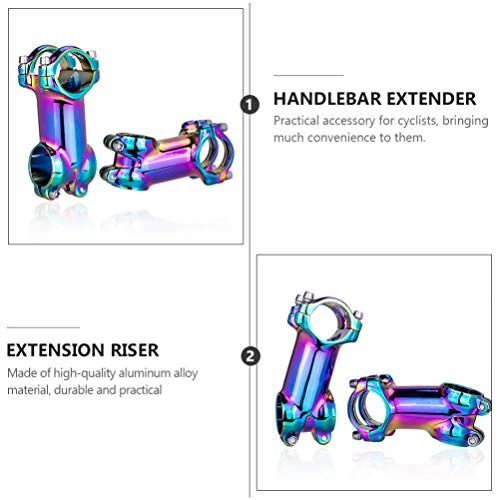 BESPORTBLE 1Pc Bicicleta Guiador Riser Bicicleta Haste Extensor Extensor Riser