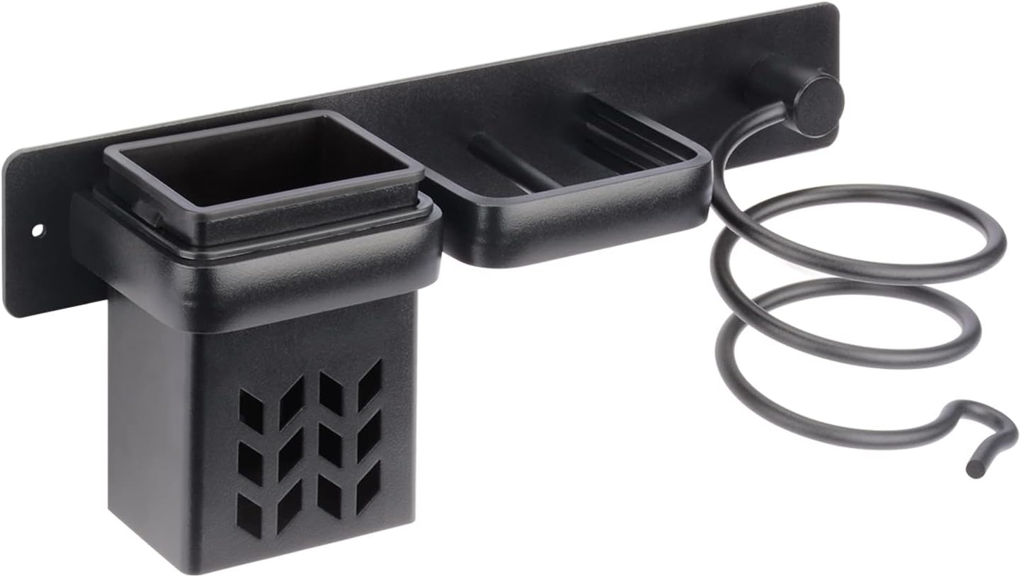 MORROWIND Hair Dryer Holder, Wall Mounted Hair Dryer and Straightener