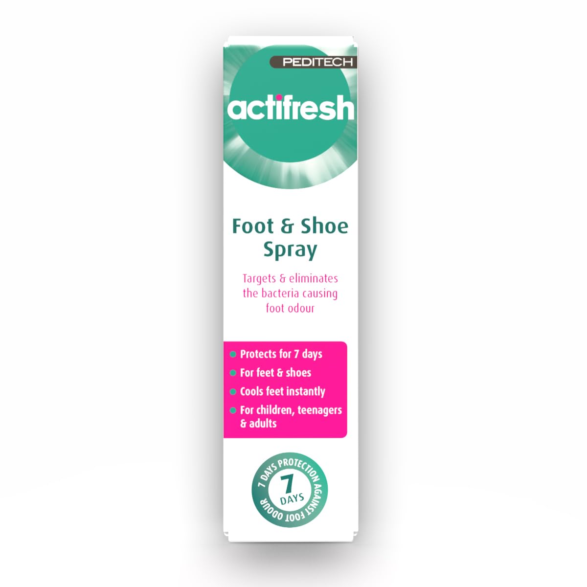 Peditech Actifresh Foot Odour Treatment 100ml