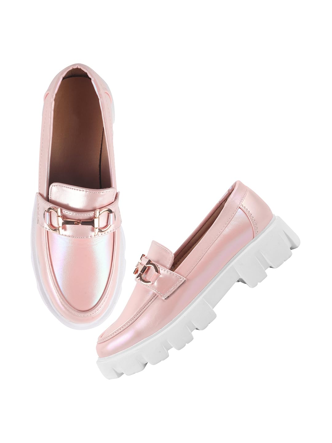 tryme Lightweight Comfortable Stylish & Fancy Extra Cushion Inner Sole Casual Loafer Shoes for Womens and Girls-picture-27