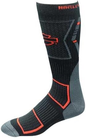 Harley-Davidson Wolverine Mens CoolMax Mid Calf Riding Socks D99085270-001